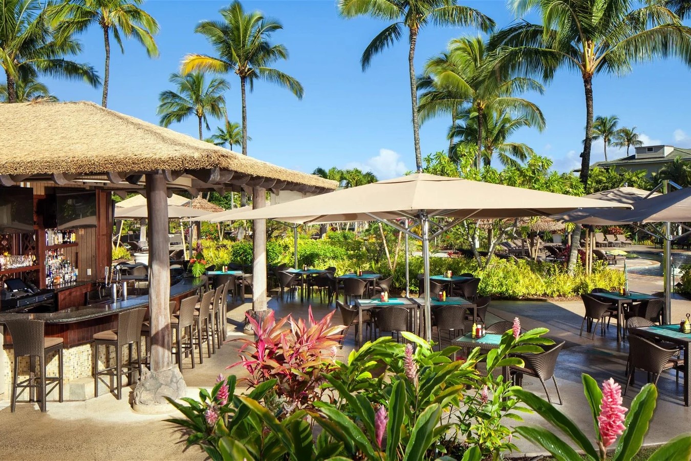 The Westin Princeville Ocean Resort Villas Pool Bar Pool Bar