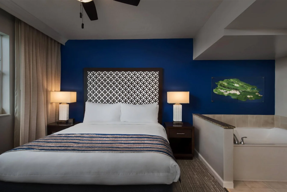 Master Bedroom With Oversized Soaking Tub