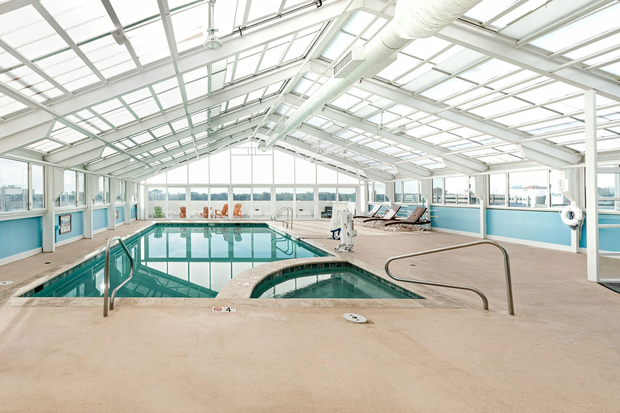 Ocean Sands Resort Indoor Pool Indoor Pool With Retractable Roof