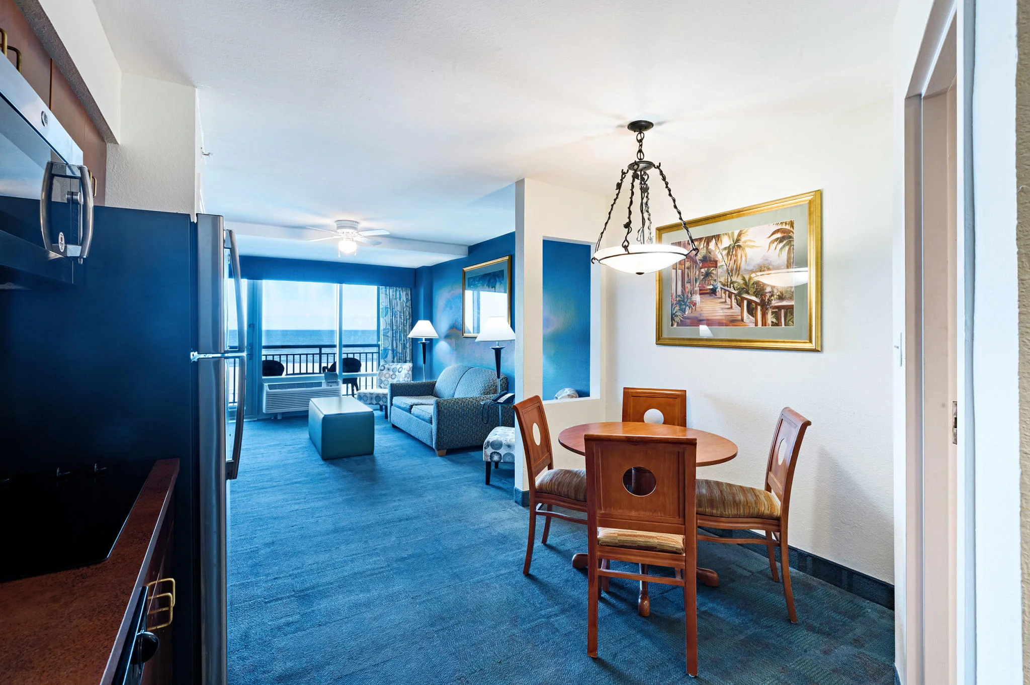 Ocean Sands Resort Living and Dining Area Living and Dining Area