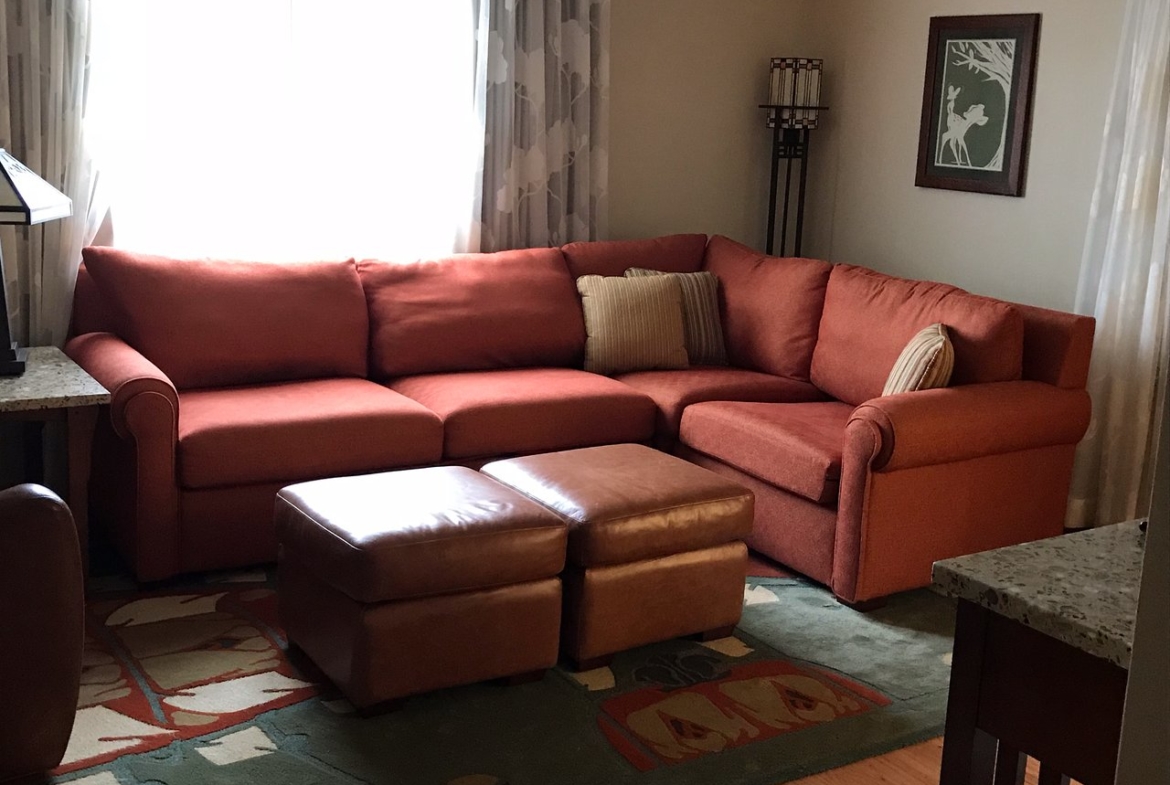 The Villas at Disney Grand Californian Hotel Living Area