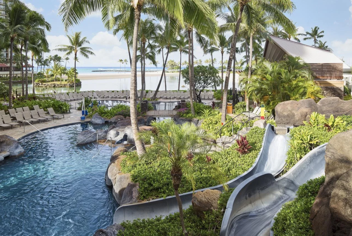 Hilton Grand Vacations at the Grand Waikikian Waterslides