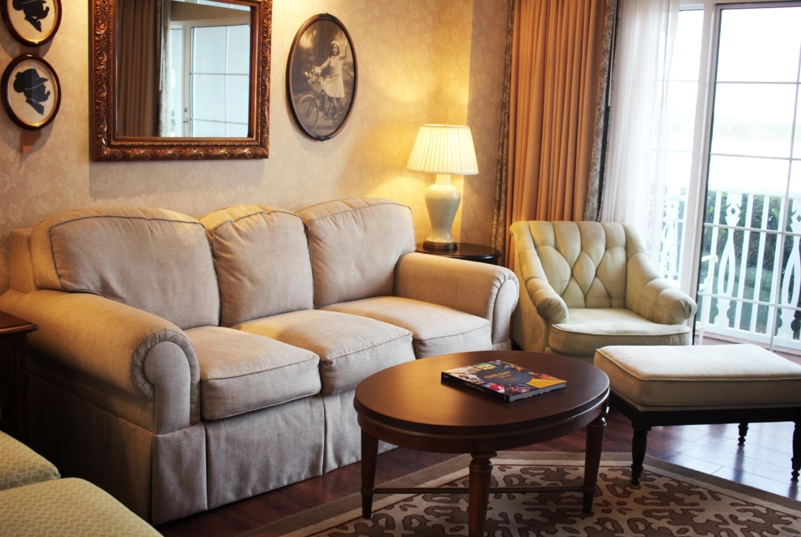 The Villas at Disney's Grand Floridian Living Area