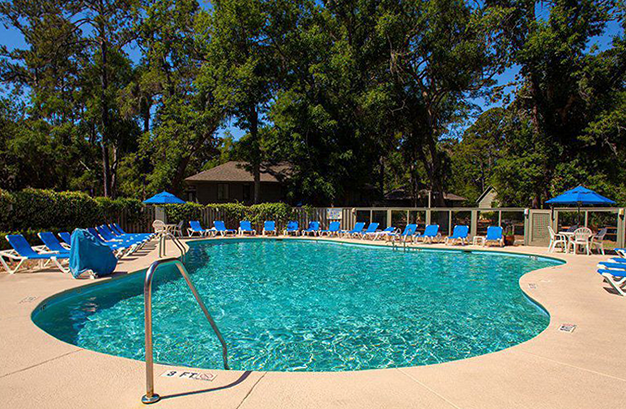 Hilton head island Carolina club resort pool