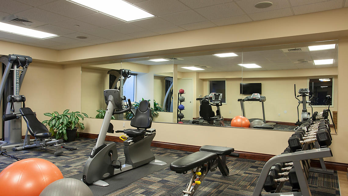 Bluegreen Patrick Henry Square fitness center