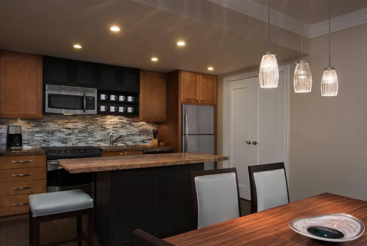 Kitchen and Dining Area