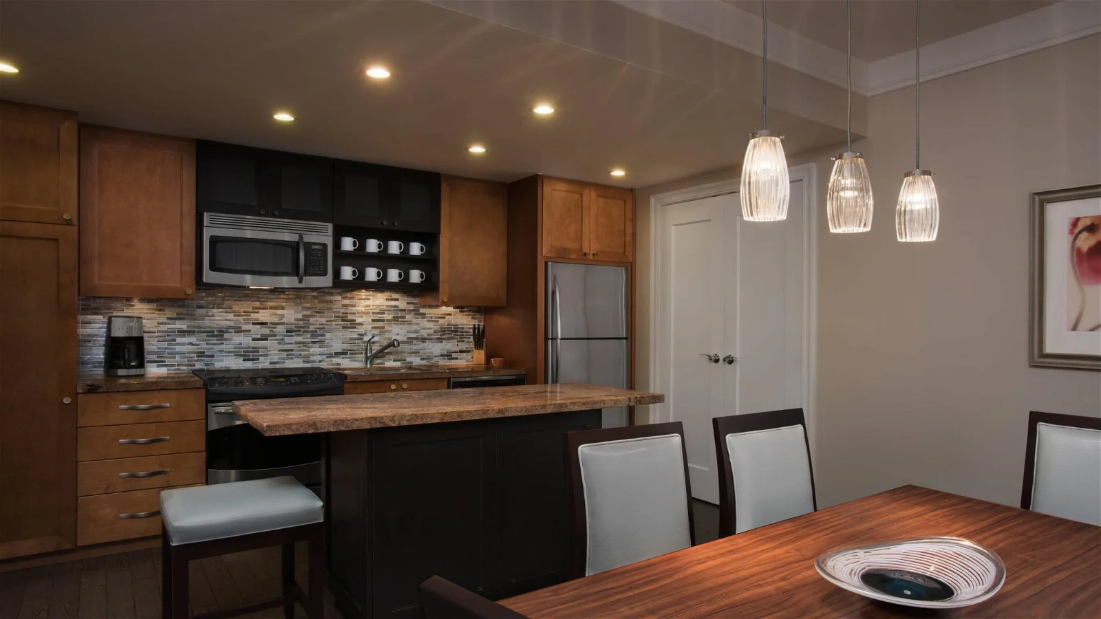 Kitchen and Dining Area