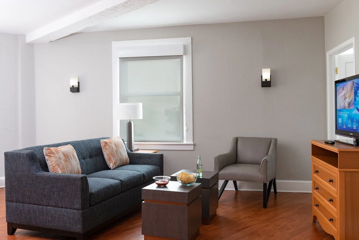 Club Wyndham Riverside Suites Living Area