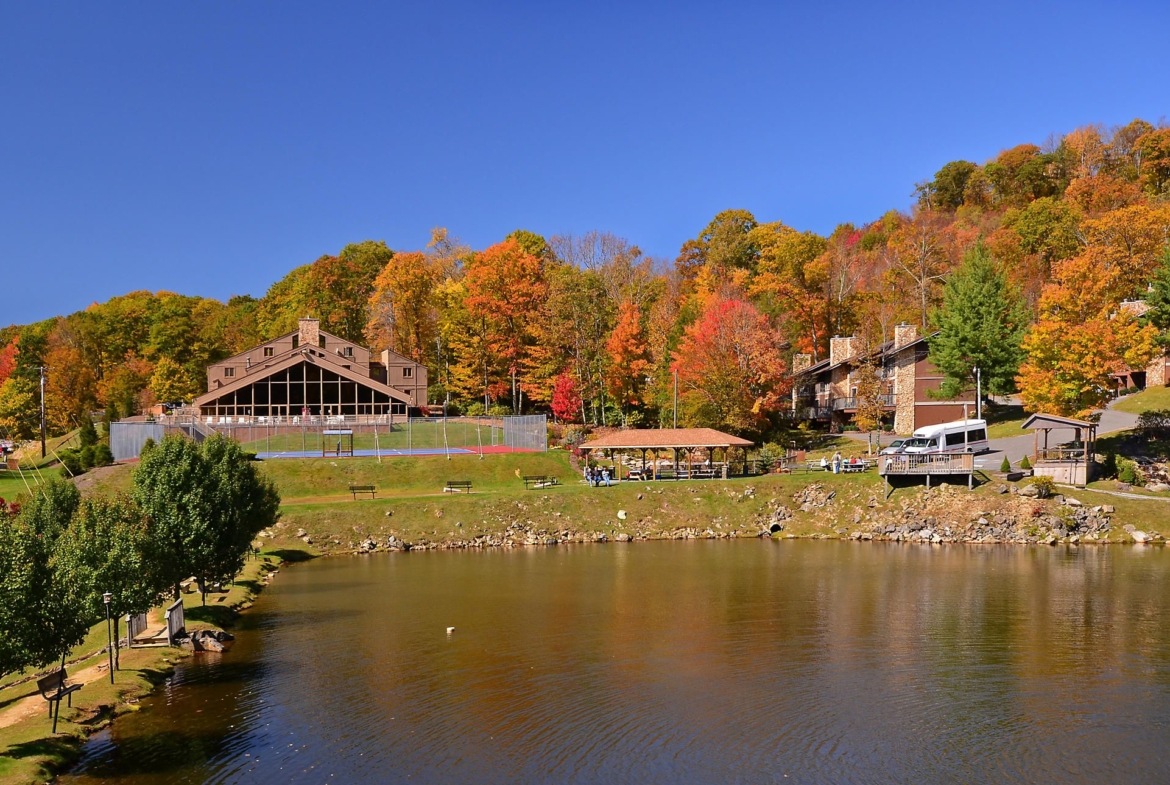 Lake at Blue Ridge Village Clubhouse