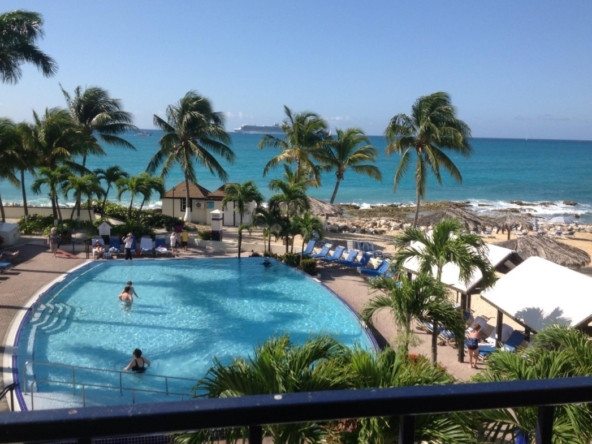 Diamond Flamingo Beach Resort oceanside pool