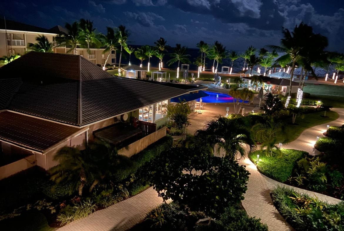 Grand Caymanian Resort at Night