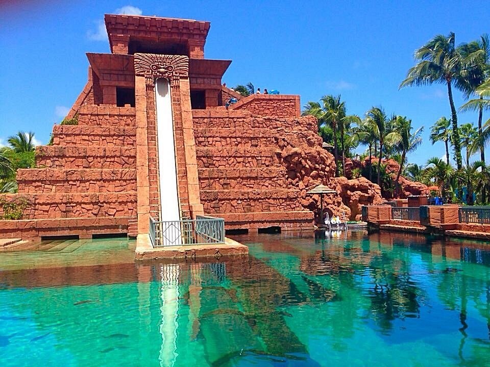 Mayan-themed waterslide