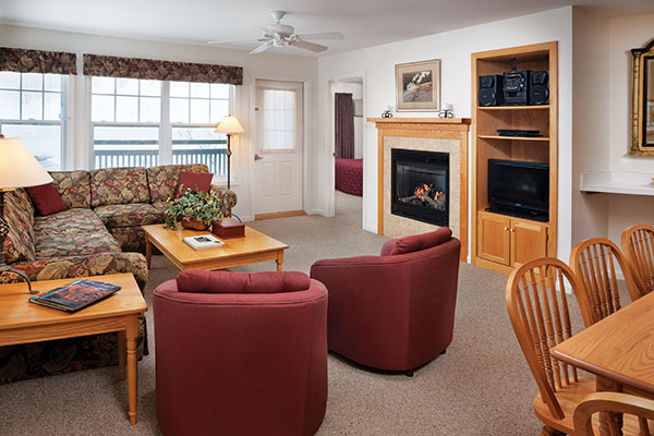 Living Area: Wyndham Vacation Club Smuggler's Notch