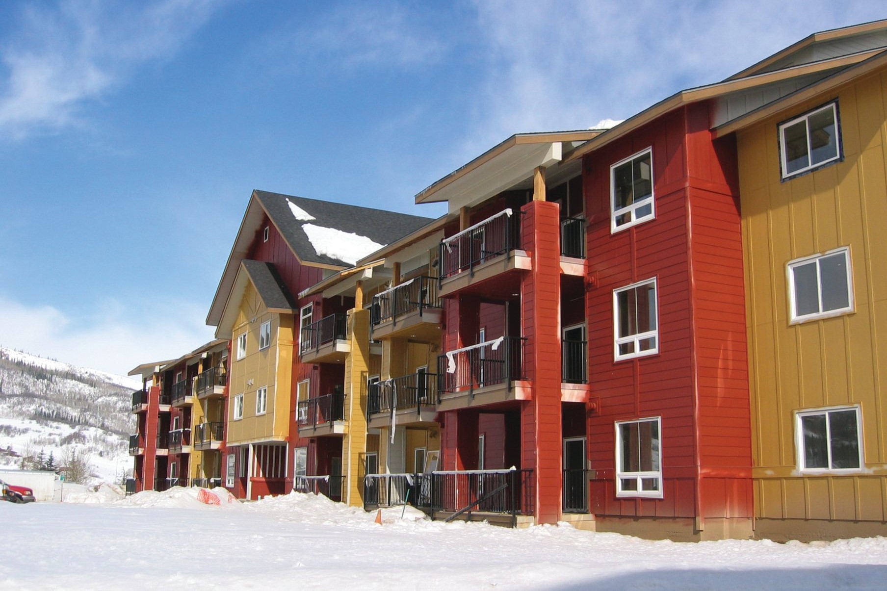 Wyndham Steamboat Springs Resort in the Snow