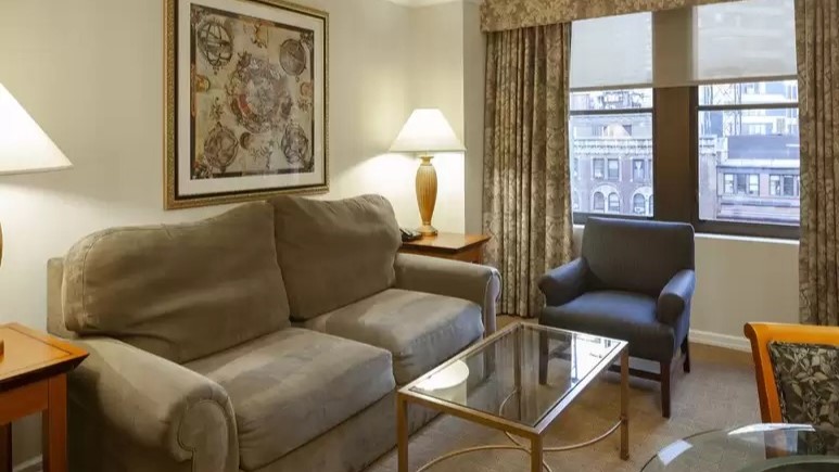 The Manhattan Club Seating Space