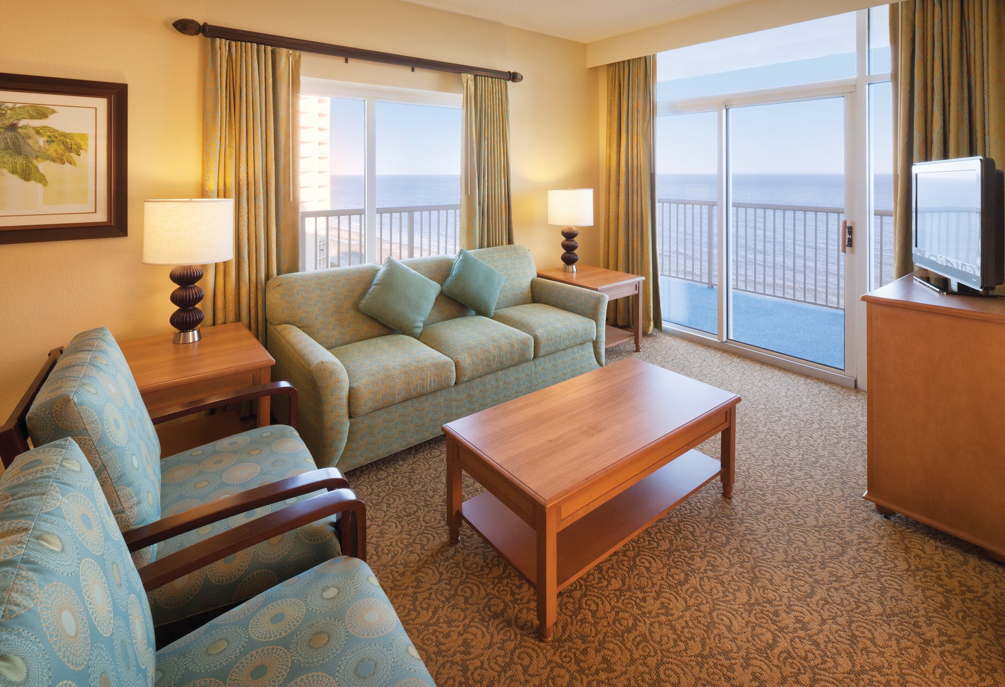 Wyndham Myrtle Beach At SeaWatch Resort living room