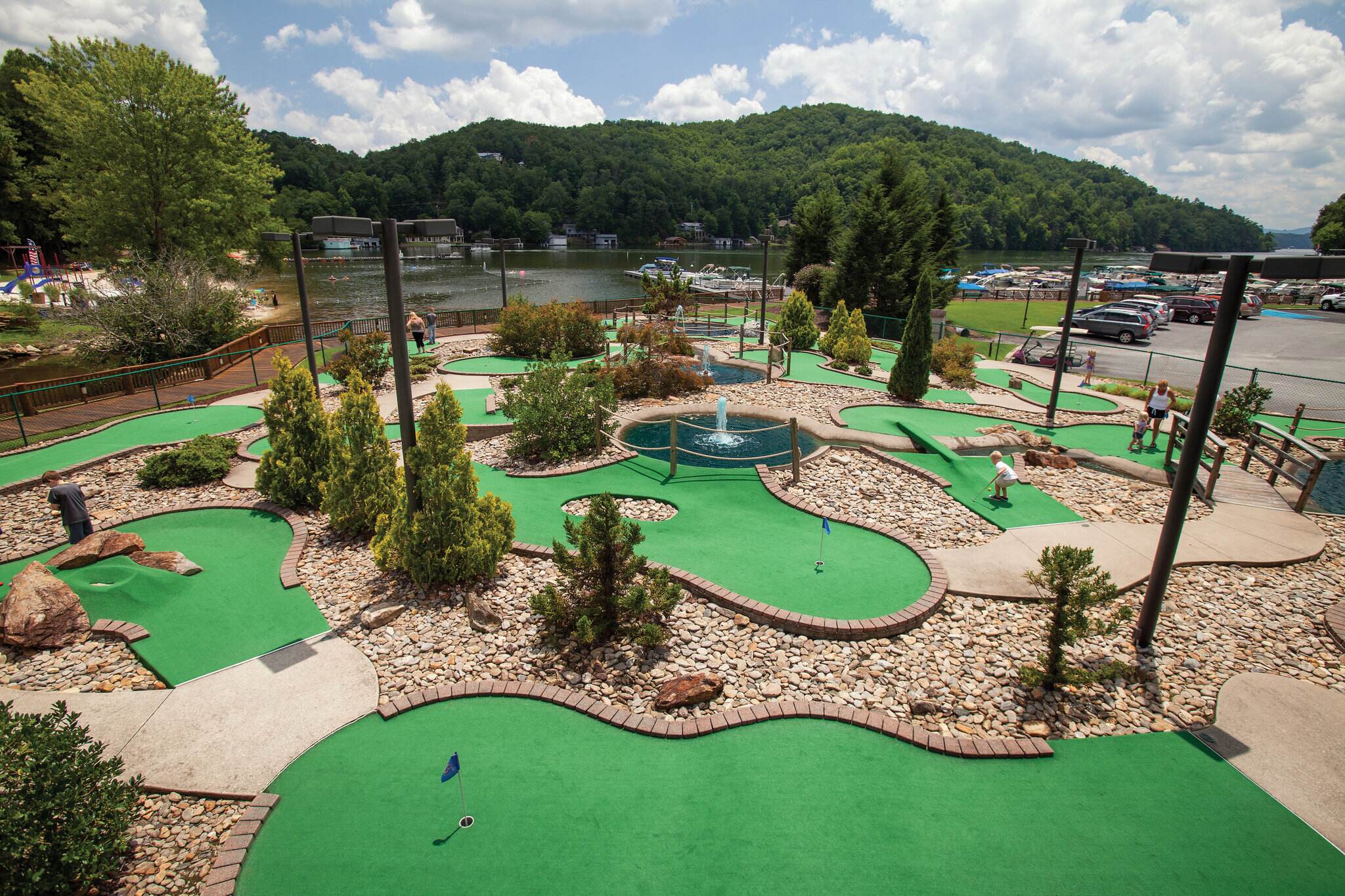 Wyndham Resort At Fairfield Mountains Mini Golf Miniature Golf Course