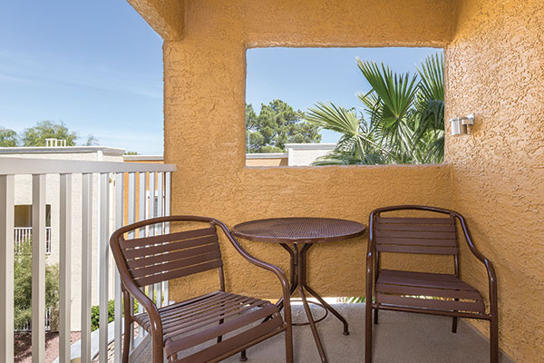 Wyndham Tropicana At Las Vegas Balcony