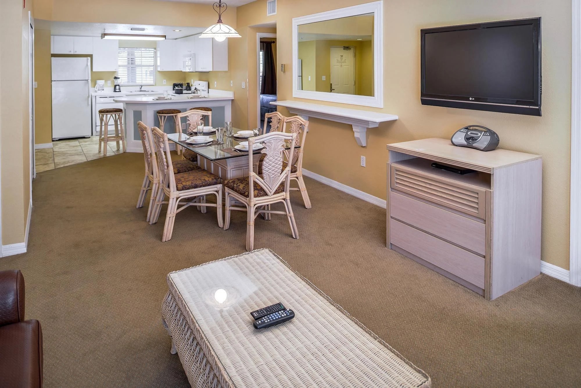 Liki Tiki Village Living and Dining Area Living and Dining Area