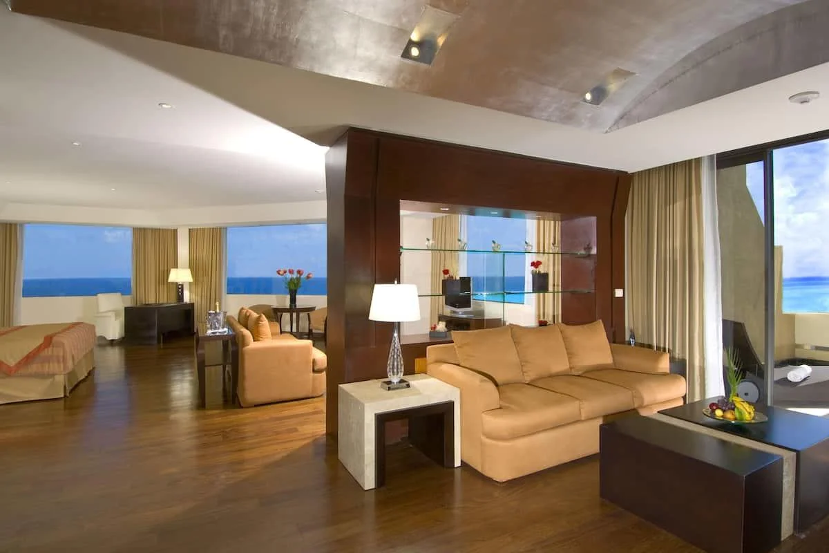 Living Area Gran Melia Cancun living area