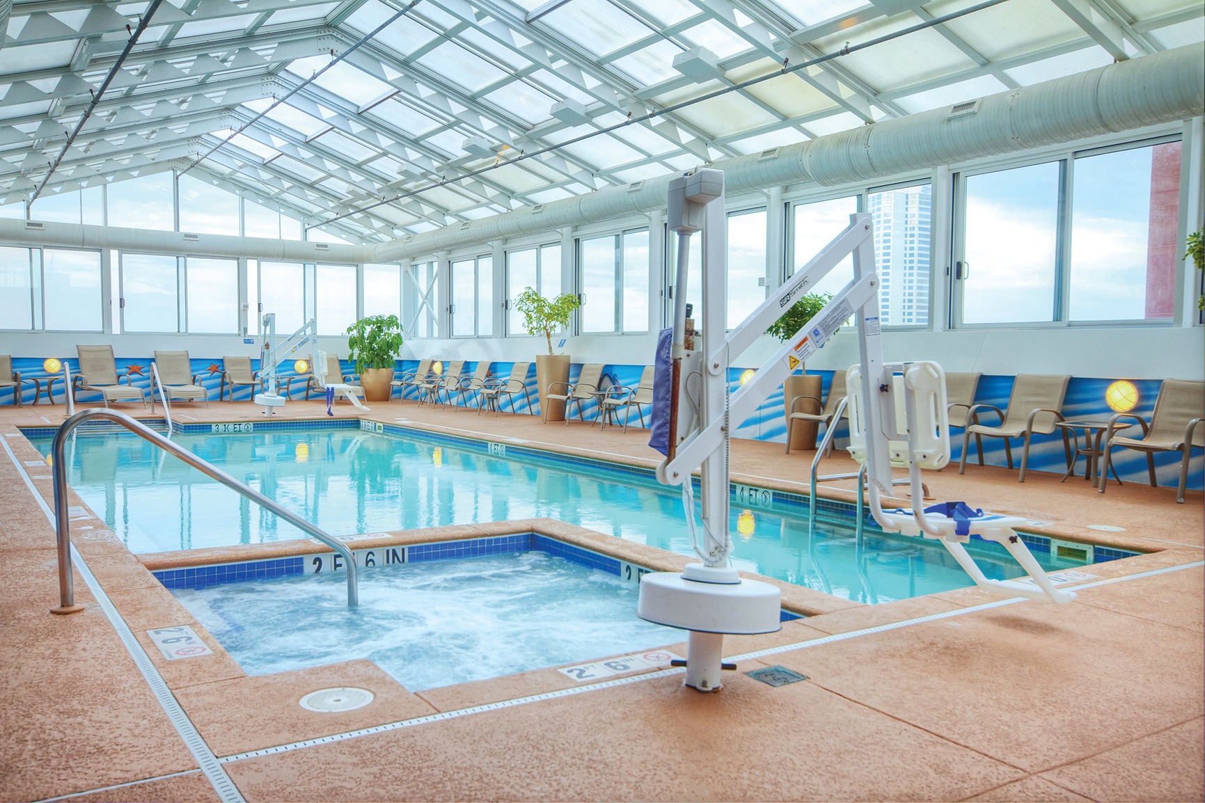 Skyline Tower Pool indoor pool
