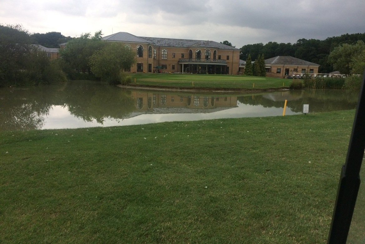 Belton Woods Resort over water