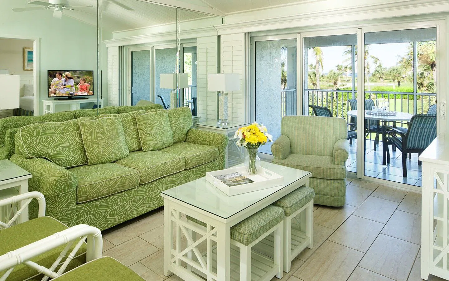 South Seas Club at South Seas Island Resort Living Area South Seas Club at South Seas Island Resort Living Area