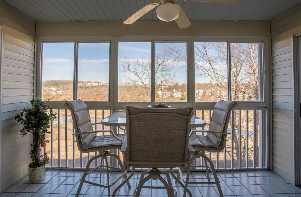 outdoor balcony