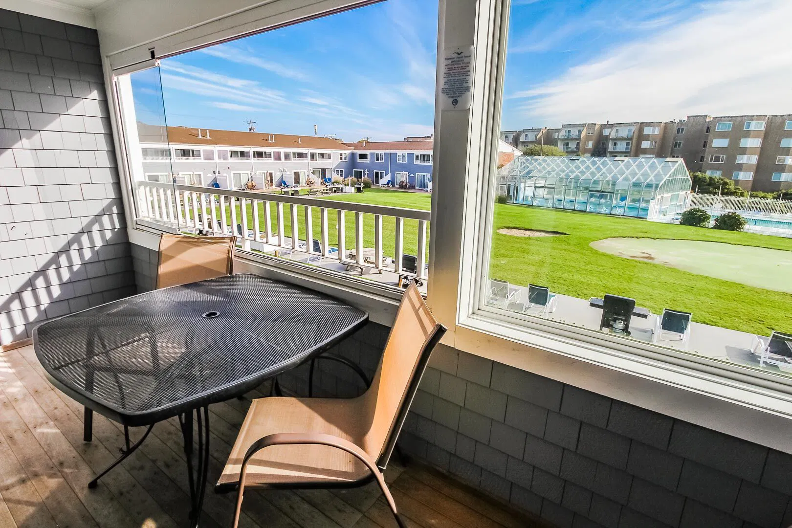 Edgewater Beach Resort balcony