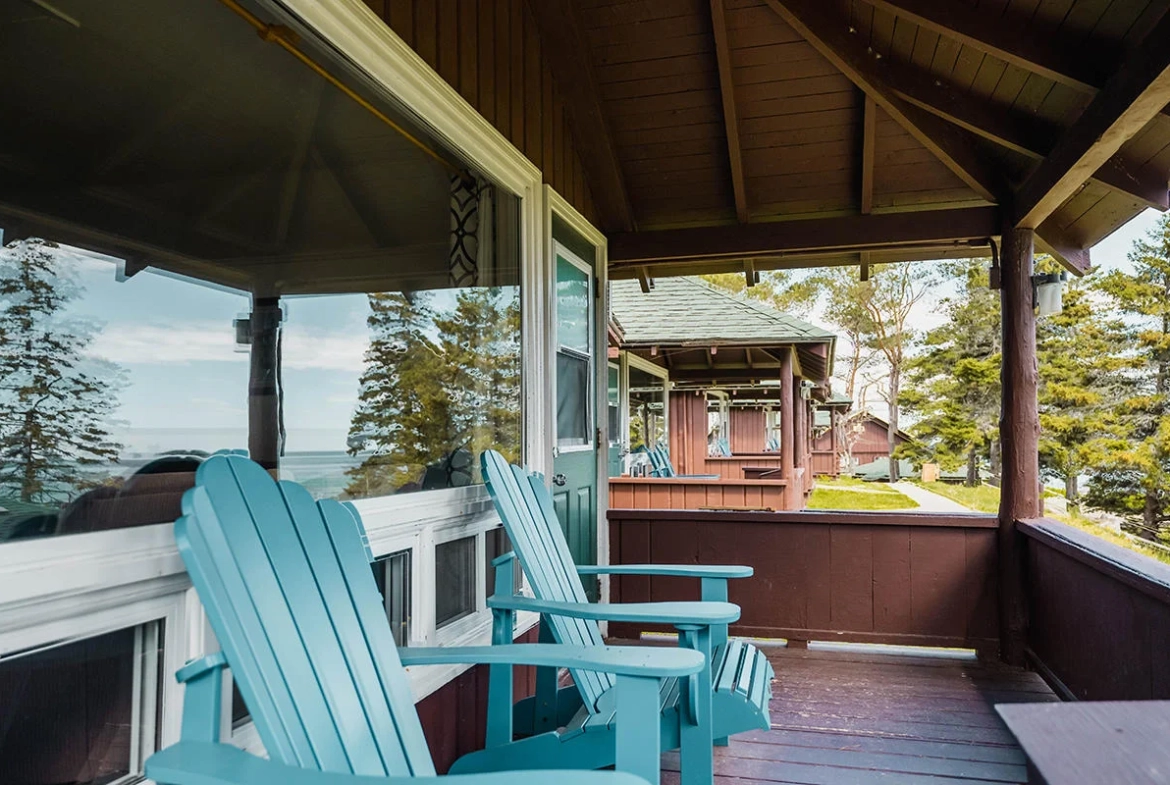 White Point Beach Resort Patio