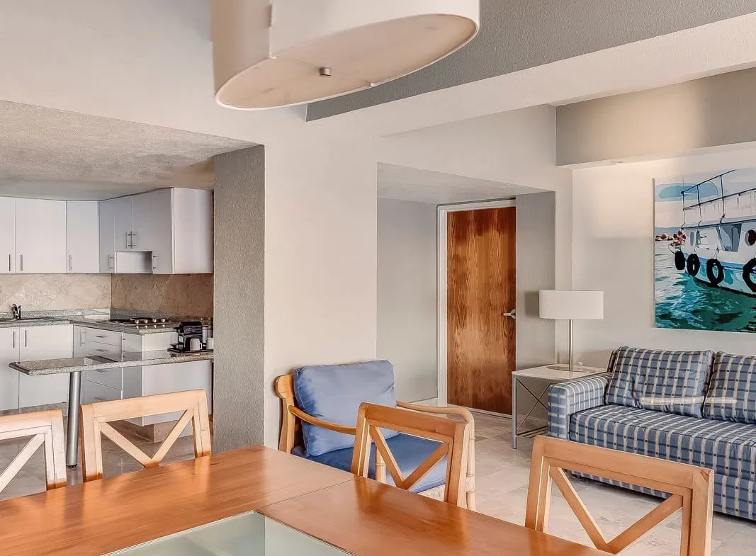 living and dining room