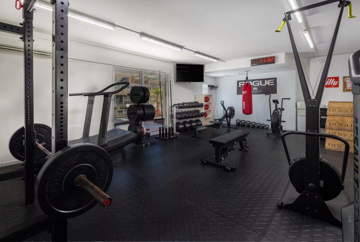 Atrium Beach Resort and Spa fitness room