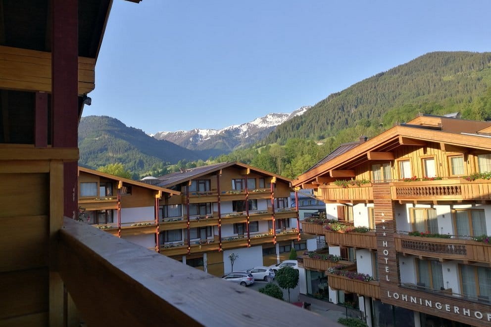 Alpenland Sporthotel mountians view