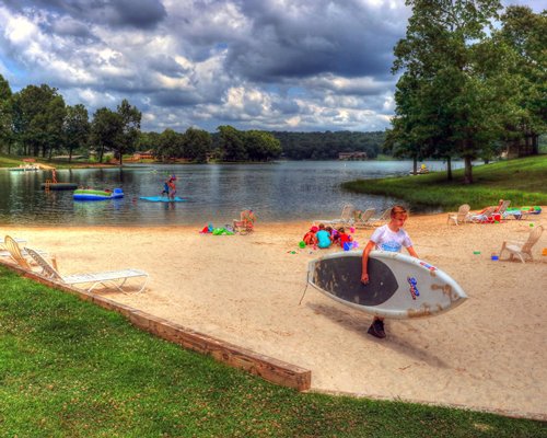 beach area