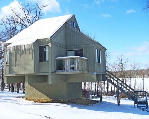 Eagle Village At Tamiment Resort wintertime