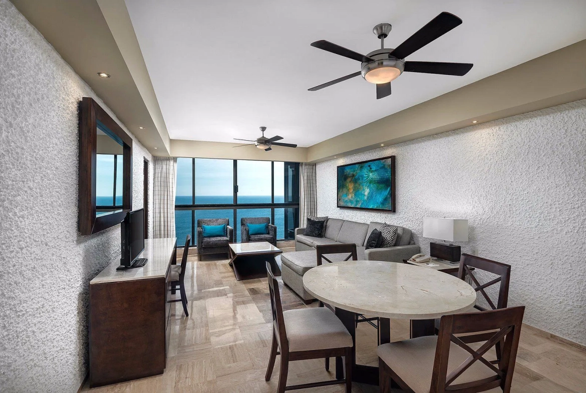 El Moro Tower El Cid At Mazatlan living room