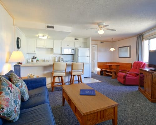 Outer Banks Beach Club I Living Area