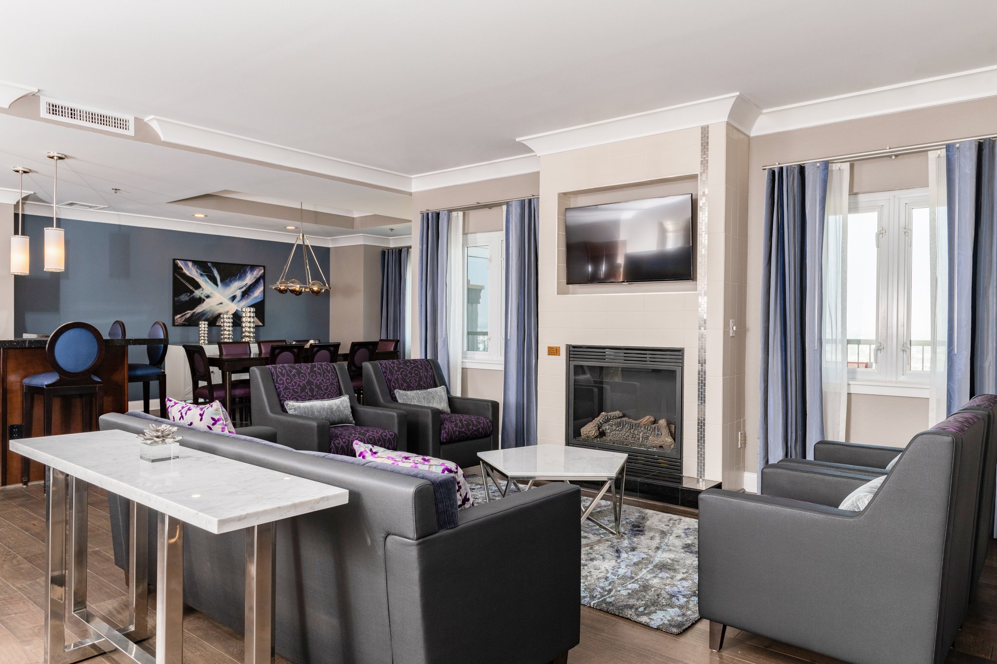 WorldMark Anaheim Living Room