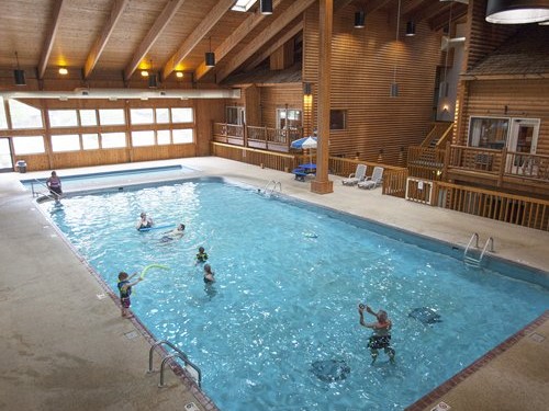 indoor pool at Breezy Point Timeshare