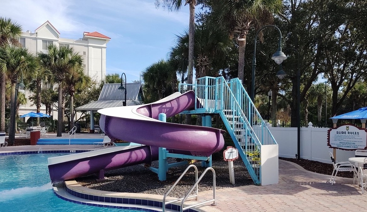 resort slide