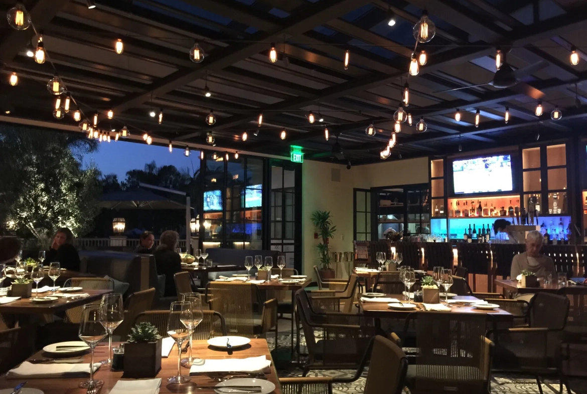 dining at Four Seasons Resort Club Aviara