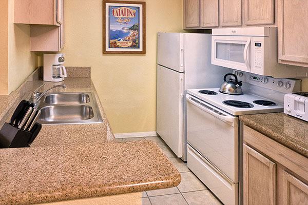 Dolphins Cove Resort kitchen