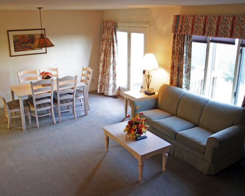 living and dining area