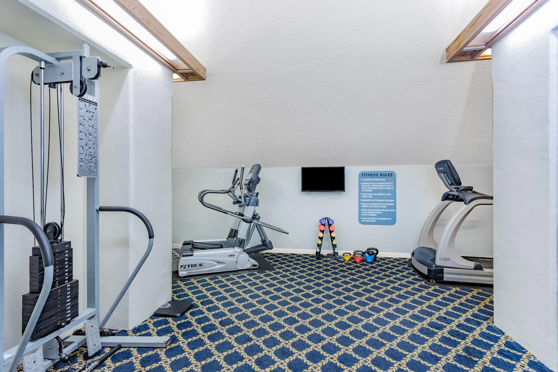 fitness center at Coconut Palms Beach Resort II fitness center at Coconut Palms Beach Resort II