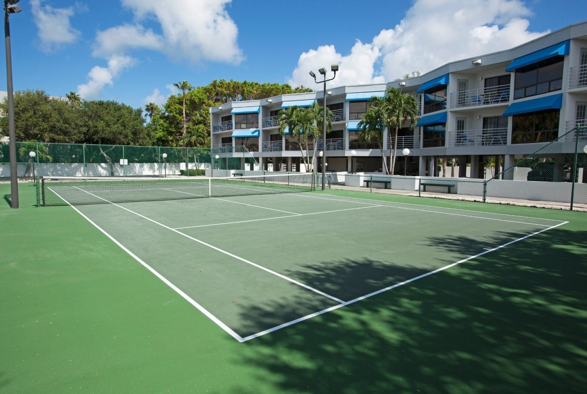 tennis courts