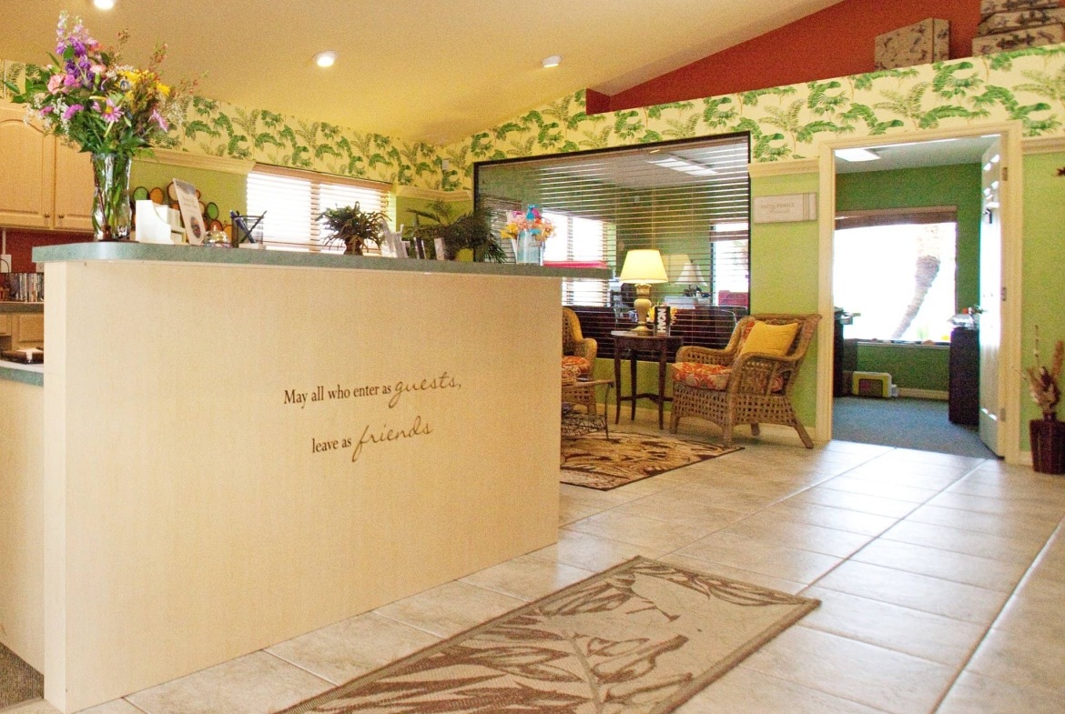 lobby area