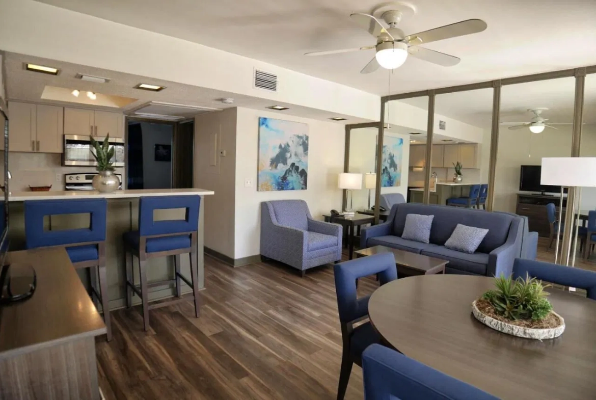 living room area