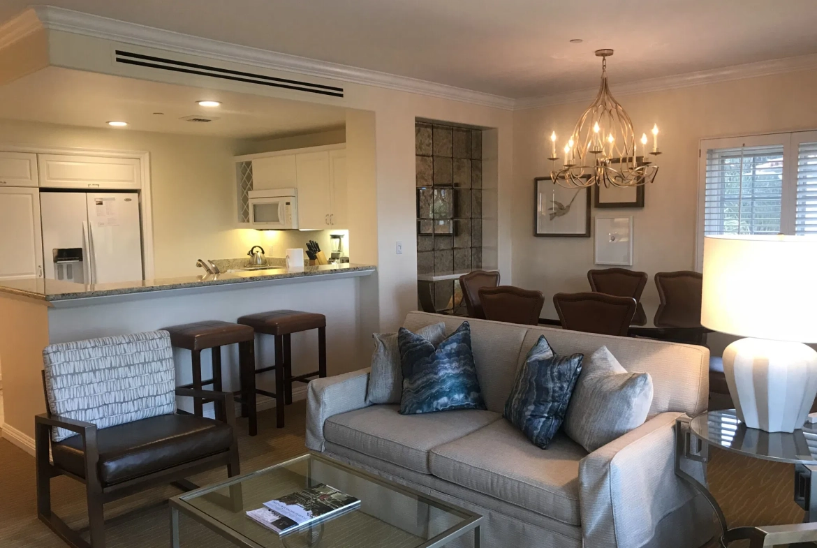 living room at Four Seasons Resort Club Aviara