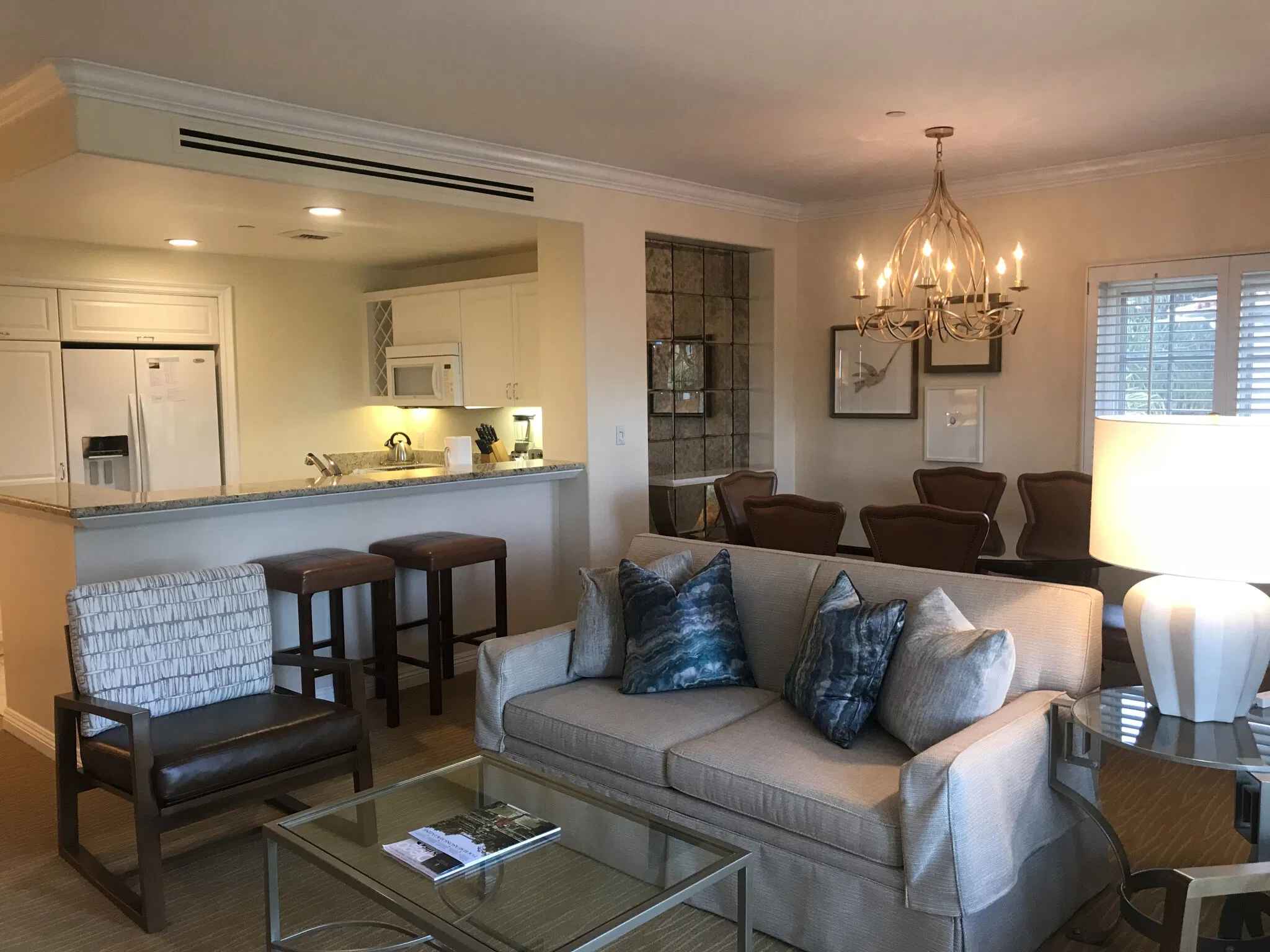 living room at Four Seasons Resort Club Aviara