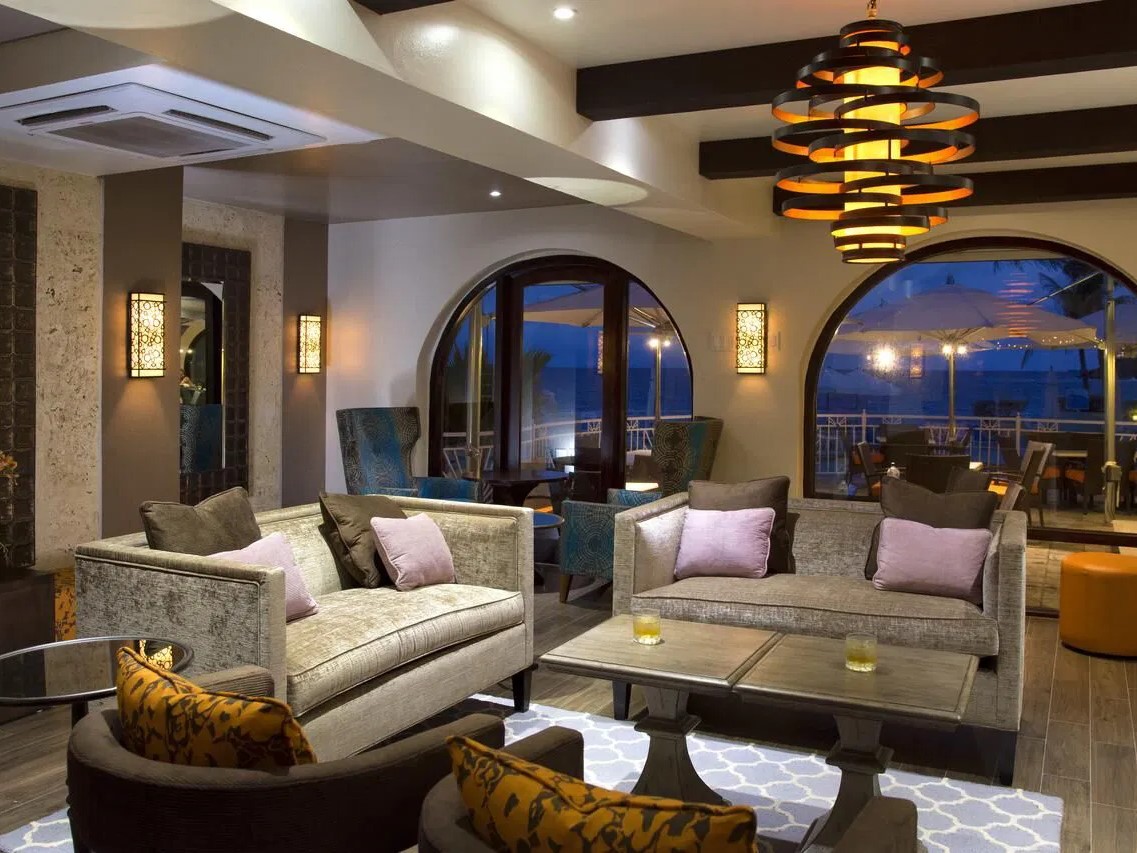 Lounge oyster bay beach resort lounge